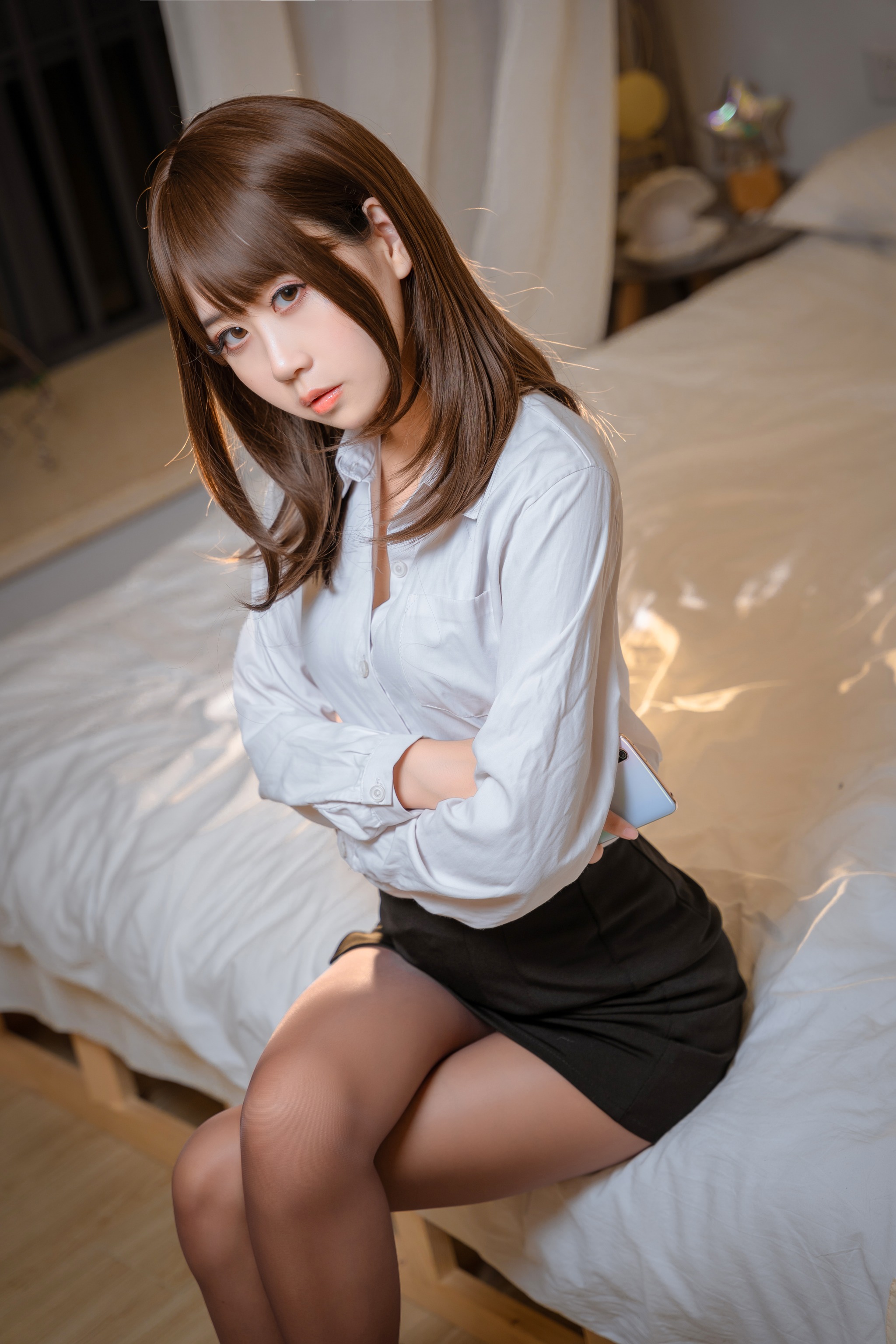 图片[1]-萌芽儿o0 – NO.059 开裆丝袜OL[26P]-XikXak